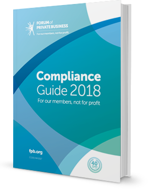 Forum of Private Business Compliance Guide (members only)