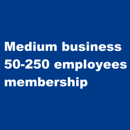 Medium business 50 – 250 employee membership